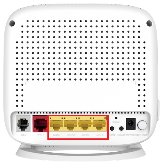 D-Link DSL-G225 LAN Ports