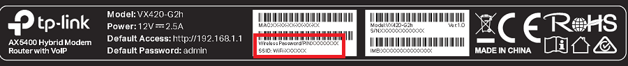 Home Wireless Barcode Sticker