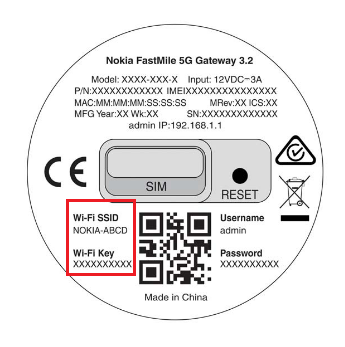 Nokia FM3.2 Wifi Details